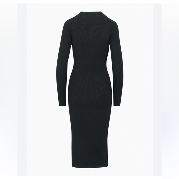 Wilfred Aritzia Alchemy Mock Neck Sweater Dress - Picture 1 of 8